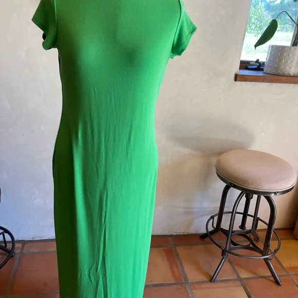 Free People Essential Slim MIDI Dress M NWT - Picture 3 of 5